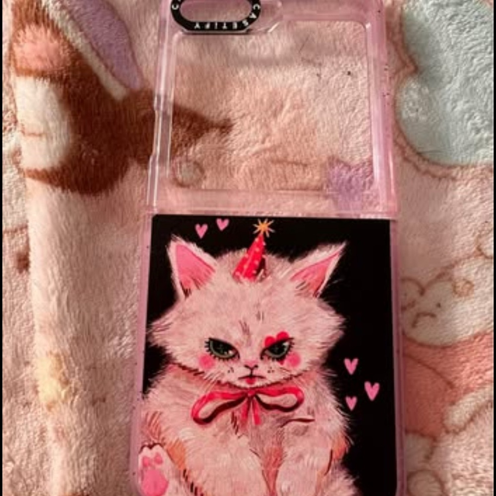 Casetify Cat Case for Z flip 5